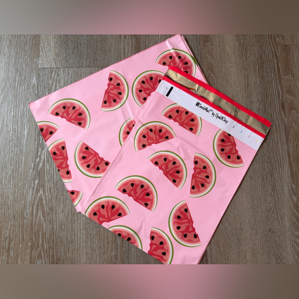 Watermelon Polymailers 10x13 - set of 20